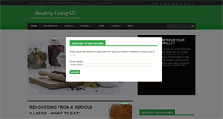 Desktop Screenshot of healthylivingsg.com